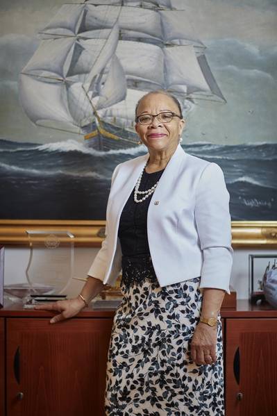 Dr. Cleopatra Doumbia-Henry, Präsidentin der World Maritime University (Malmö, Schweden). Foto mit freundlicher Genehmigung von WMU