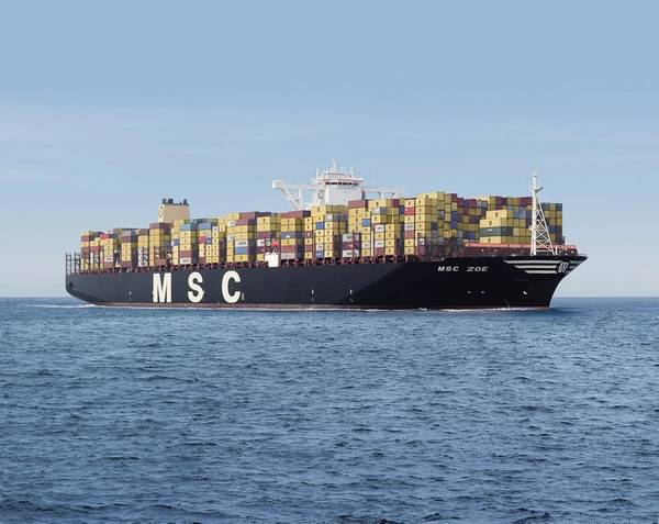 MSC Zoe (Φωτογραφία: MSC)