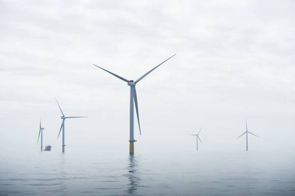 Parque eólico marino de Dudgeon (Foto: Ole Jørgen Bratland / Statoil)