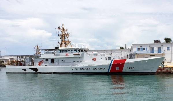 USCGC Robert Ward en Key West, Florida. (Foto: Astilleros de Bollinger)