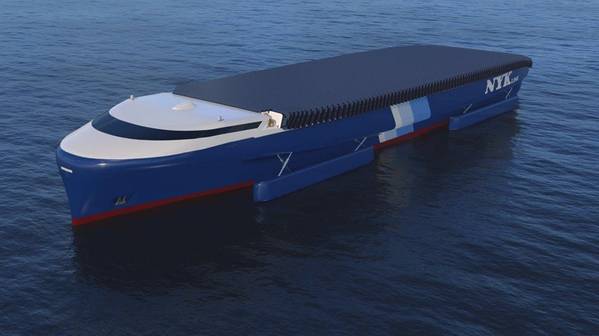 El conceptual NYK EcoShip (CREDIT: NYK)