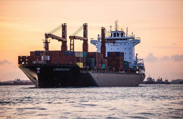 La primera nueva construcción de 2.400 TEU de Swire Shipping, MV Changsha. (Foto: Envío Swire)