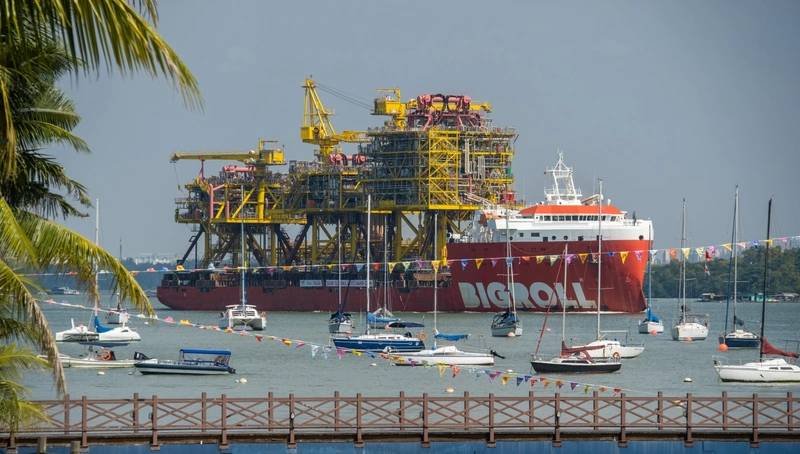 Photo Sembcorp Marine Delivers Offshore Facilities For