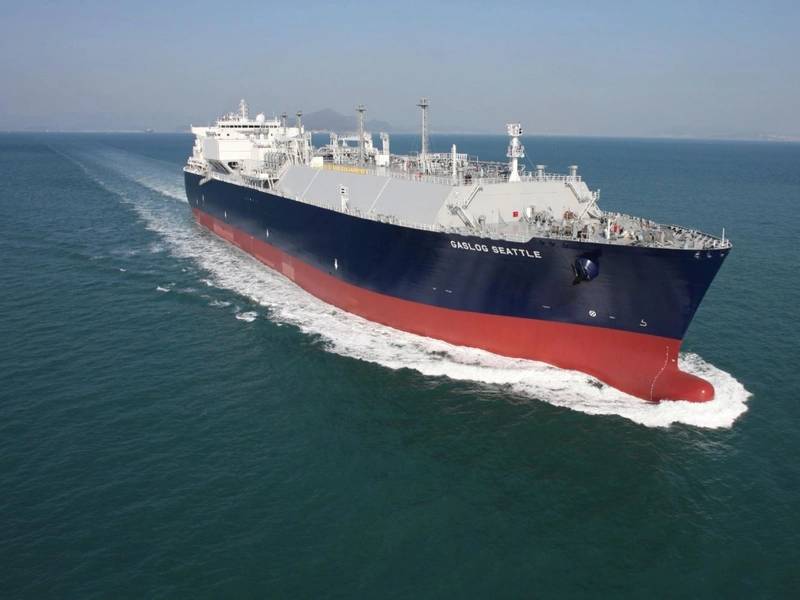 Gaslog Orders Lng Carrier Newbuild From Samsung