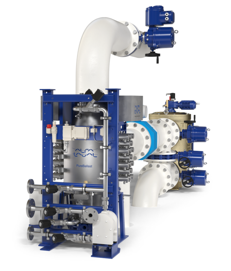 Alfa Laval Unveils New Ballast Water Management System