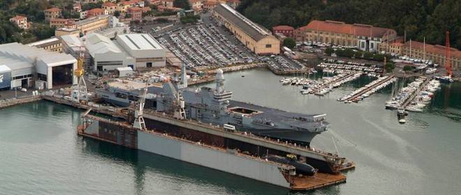 Fincantieri Floating Dock Refit In La Spezia