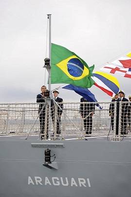 Brazil Takes Delivery Of Third Ocean Patrol Vessel