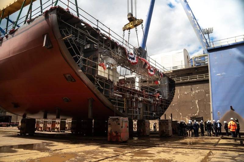 Philly Shipyard Lays Keel For Third Nsmv