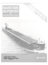 Logo of June 15, 1981 - Maritime Reporter and Engineering News