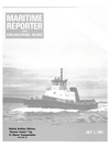 Logo of July 1981 - Maritime Reporter and Engineering News