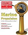 Logo of November 2013 - Maritime Reporter and Engineering News