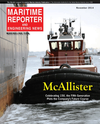 Logo of November 2014 - Maritime Reporter and Engineering News