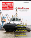 Logo of November 2015 - Maritime Reporter and Engineering News