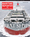 Logo of Maritime Reporter and Engineering News