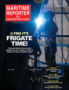 Logo of February 2022 - Maritime Reporter and Engineering News