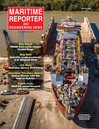 Logo of January 2023 - Maritime Reporter and Engineering News