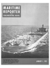 Maritime Reporter Magazine Cover Jan 1973 - 