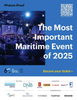 Maritime Reporter Magazine, page 3rd Cover,  Apr 2025