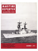 Maritime Reporter Magazine Cover Dec 1977 - 