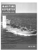 Maritime Reporter Magazine Cover Jul 15, 1978 - 