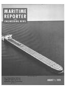 Maritime Reporter Magazine Cover Aug 1978 -