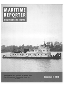Maritime Reporter Magazine Cover Sep 1978 -