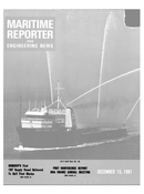 Maritime Reporter Magazine Cover Dec 15, 1981 - 