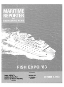 Maritime Reporter Magazine Cover Oct 1983 - 