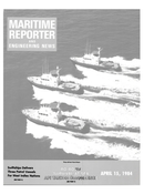 Maritime Reporter Magazine Cover Apr 15, 1984 - 