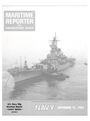 Maritime Reporter Magazine Cover Nov 15, 1984 -