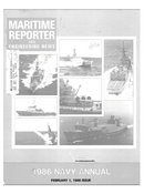 Maritime Reporter Magazine Cover Feb 1986 -