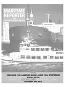 Maritime Reporter Magazine Cover Sep 1986 - 