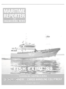 Maritime Reporter Magazine Cover Oct 1989 - 