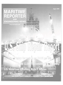 Maritime Reporter Magazine Cover Aug 2000 - 