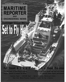 Maritime Reporter Magazine Cover Jan 2001 - 