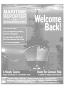 Maritime Reporter Magazine Cover Oct 2001 - 