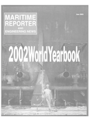 Maritime Reporter Magazine Cover Jun 2002 - 
