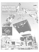 Maritime Reporter Magazine Cover Jul 2002 - 
