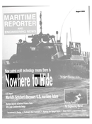 Maritime Reporter Magazine Cover Aug 2002 - 