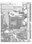 Maritime Reporter Magazine Cover Sep 2002 - 