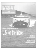 Maritime Reporter Magazine Cover Jan 2003 - 
