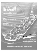 Maritime Reporter Magazine Cover Jul 2003 - 