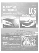 Maritime Reporter Magazine Cover Aug 2003 - 