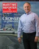 Maritime Reporter Magazine Cover Nov 2017 - The Workboat Edition