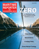 Maritime Reporter Magazine Cover Jun 2018 - Green Marine Technology  