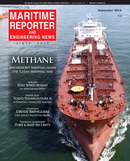 Maritime Reporter Magazine Cover Sep 2019 - Satellite Communications