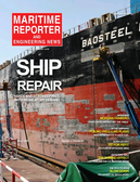 Maritime Reporter Magazine Cover Jan 2020 - Ship Repair & Conversion Annual
