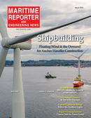 Maritime Reporter Magazine Cover Aug 2023 - Shipyard Annual

