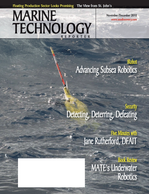 Marine Technology Magazine Cover Nov 2010 - Fresh Water Monitoring and Sensors(lakes, rivers, reservoirs)