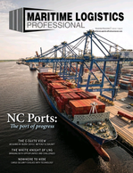 Maritime Logistics Professional Magazine Cover Nov/Dec 2017 -  GREEN PORTS